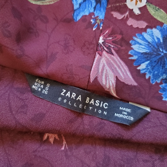 Zara Basics Wrap Blouse - Picture 4 of 4